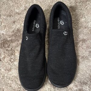 NWOB🍍 Merinos Men’s Size 13 Wool Shoes Slip On Sneakers Black Loafers Australian